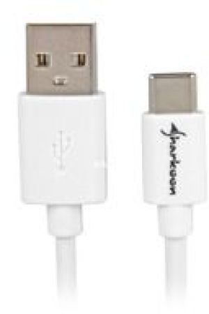 Kabel USB Sharkoon USB-A - USB-C 3 m Biały (4044951021680) 1
