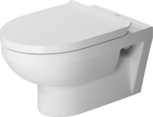 Miska WC Duravit DuraStyle wisząca Rimless z deską wolnoopadającą, kolor biały (45620900A1) 1
