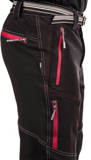 Milo Spodnie męskie Atero Black r. XL 3