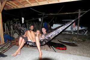 Ticket To The Moon Hamak dwuosobowy Original Hammock Burgundy/Dark Yellow 320x200cm (TMO3437) 14