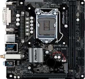 Płyta główna ASRock H310M-ITX/AC (90-MXB7A0-A0UAYZ) 2