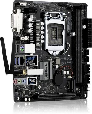 Płyta główna ASRock H310M-ITX/AC (90-MXB7A0-A0UAYZ) 4