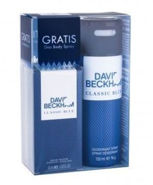 David Beckham Classic Blue Zestaw dla mężczyzn 1