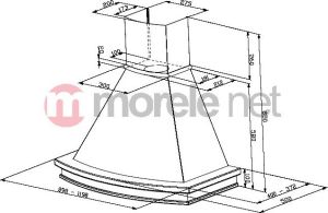 Okap Faber-Castell TRENDY/2 W 90 CT/ NT - F-630002872 2
