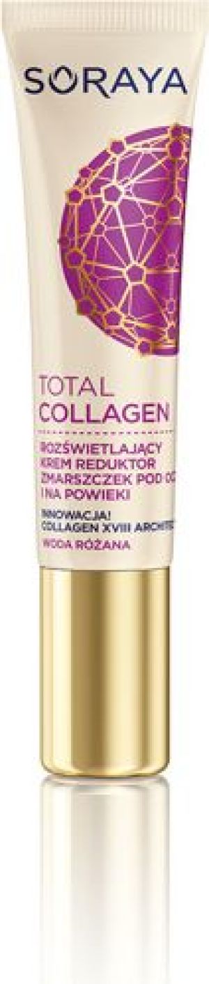 Soraya Total Collagen Krem rozświetlający-reduktor zmarszczek pod oczy i na powieki 15ml 1