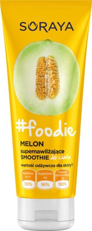 Soraya Foodie Melon Supernawilżające Smoothie do ciała 200ml 1