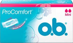 O.B ProComfort Mini komfortowe tampony 1op.- 16szt 1