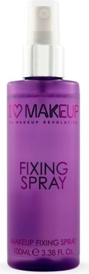 Makeup Revolution I Heart Makeup Fixing spray utrwalający makijaż 100ml 1