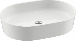 Umywalka Ravak Moon nablatowa 56cm biała 1