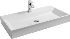 Umywalka Ravak Natural nablatowa/ścienna 80cm biała 1