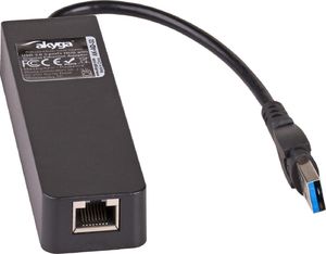 HUB USB Akyga 1x RJ-45  + 3x USB-A 3.0 (AK-AD-32) 2