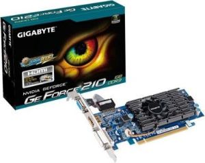 Karta graficzna Gigabyte GeForce GT 210 1GB GDDR3 (GV-N210D3-1GI) 1