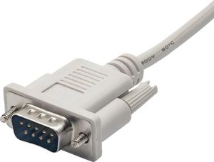 Akyga DB-9 - DB-9, 2m, Biały (AK-CO-03) 2