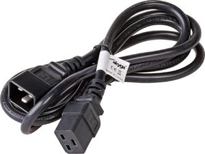 Kabel zasilający Akyga PRZEDŁUŻACZ KABLA ZASILAJĄCEGO SERWEROWY C19 1.8M (AK-UP-03) 2