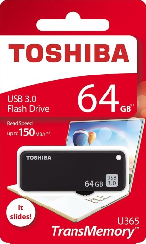 Pendrive Toshiba TransMemory U365 64GB (THN-U365K0640E4) 3