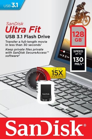 Pendrive SanDisk Ultra Fit, 128 GB  (SDCZ430-128G-G46) 4