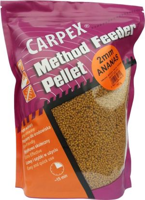 Carpex Method Feeder Pellet - Ananas, śr. 8mm, 0.75kg (64-MT-080-PIN) 1