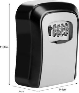 iBOX Sejf na klucze ISNK-01 z zamkiem szyfrowym szary (IBOX ISNK-01) 5