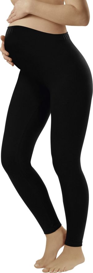 Italian fashion If legginsy ciążowe 3/4 3 trymestr dł czarny S - 5903939002099 1