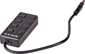 HUB USB Akyga 4x USB-A 3.0 (AK-AD-33) 3