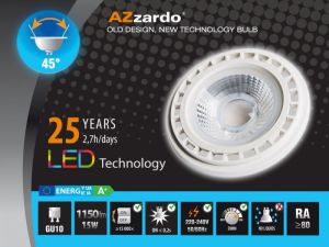 Azzardo Żarówka LED ES111 WH 15W GU10 (LL210152) 2
