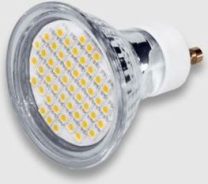 Zext Żarówka LED MR16 7.5W GU10 230V SMD3016 14LED (D02-SMD-3016-14-BI) 1