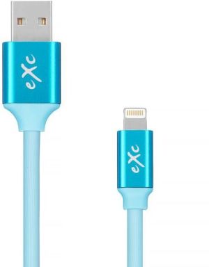 Kabel USB eXc  Lightning 8-pin, 2m, niebieski (5901687938714) 1