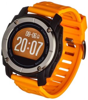 Smartwatch Garett Sport 23 GPS Pomarańczowy  (Sport 23 GPS czarno-pomarańczowy) 1