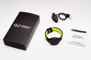 Smartwatch Garett Sport 14 Czarno-zielony 3