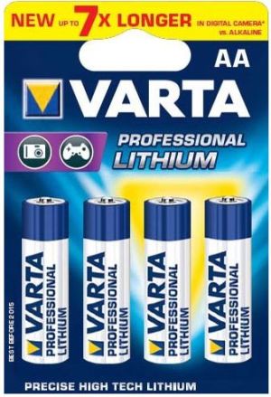 Varta Bateria Professional Lithium AA / R6 4 szt. 1