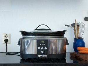 Crock-Pot Wolnowar Crock-Pot 5,7L Chrom 4