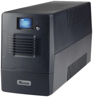 UPS Mustek PowerMust 600 LCD (600-LCD-LI-T10) 1