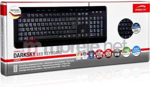 Klawiatura Speedlink Przewodowa Czarna  (SL6480SBKUS) 2