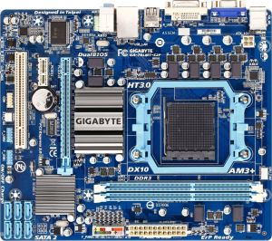 Płyta główna Gigabyte GA-78LMT-S2P, 760G, DDR3-1066, SATA2, RAID, GBLAN, D-SUB, mATX (rev. 5.0) (GA-78LMT-S2P) 1