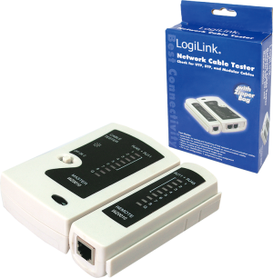 LogiLink Tester kabli do złącz RJ11/RJ12/RJ45 (WZ0010) 2