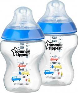 Tommee Tippee Butelka Dekorowana 2 x 260 ml, kolor losowy 2