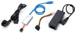 Kieszeń Gembird USB - SATA Czarny (AUS03) 1