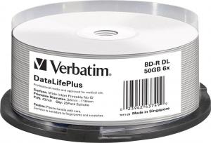 Verbatim BD-R DL 50 GB 6x 25 sztuk (43749) 1