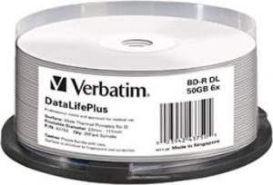Verbatim BD-R DL 50 GB 6x 25 sztuk (43750) 1