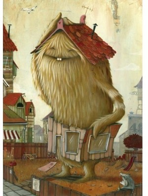 Heye Puzzle, 1000 elementów. Sąsiad (GXP-636863) 2