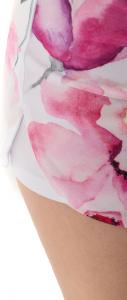 Colour Pleasure Spodenki damskie CP-020 156 biało-różowe r. XS-S 5