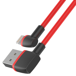 Kabel USB Unitek USB-A - Lightning 1 m Czerwony (C4047RD) 2