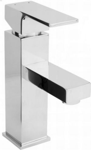 Bateria umywalkowa Deante Quadrato stojąca chrom (BOQ 021M QUADRATO) 1