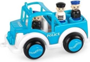 Viking Toys Pojazd Jeep Policja z Figurkami Jumbo (045-1269) 1