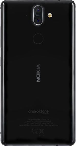 Smartfon Nokia 8 Sirocco 128 GB Czarny  (Nokia 8 Sirocco SS Black 6/128GB) 3