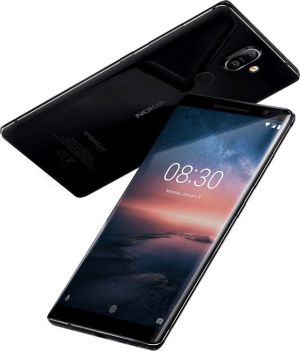 Smartfon Nokia 8 Sirocco 128 GB Czarny  (Nokia 8 Sirocco SS Black 6/128GB) 4