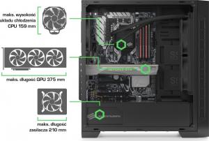 Obudowa SilentiumPC Armis AR3 CZARNY (SPC198) 16