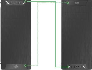 Obudowa SilentiumPC Armis AR3 TG RGB CZARNY (SPC200) 12