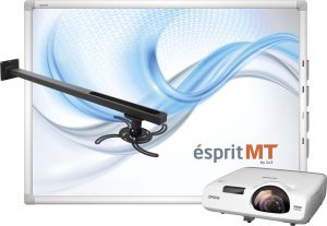 System interaktywny 2x3 Zestaw Interaktywny - Tablica EspritMT + Projektor Epson EB520 + uchwyt US2 - 5 lat gwarancji ! 1