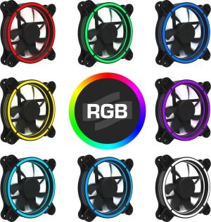 Wentylator SilentiumPC Sigma Pro Corona RGB 120 Kit 18